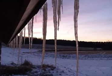Deep Freeze on Gwenyn Hill Farm in Wisconsin